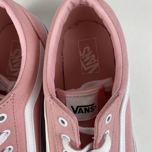 Vans Ward Canvas Sneakers Powder Pink Kids Size 3 Brand New - Picture 8 of 16